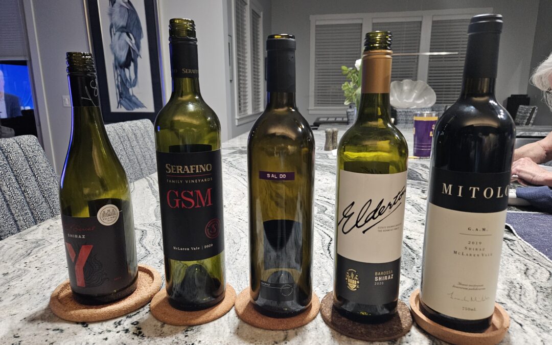 Aussie Shiraz Tasting